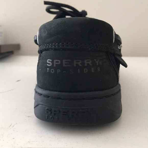 All black Sperry top-siders - Picture 2 of 3